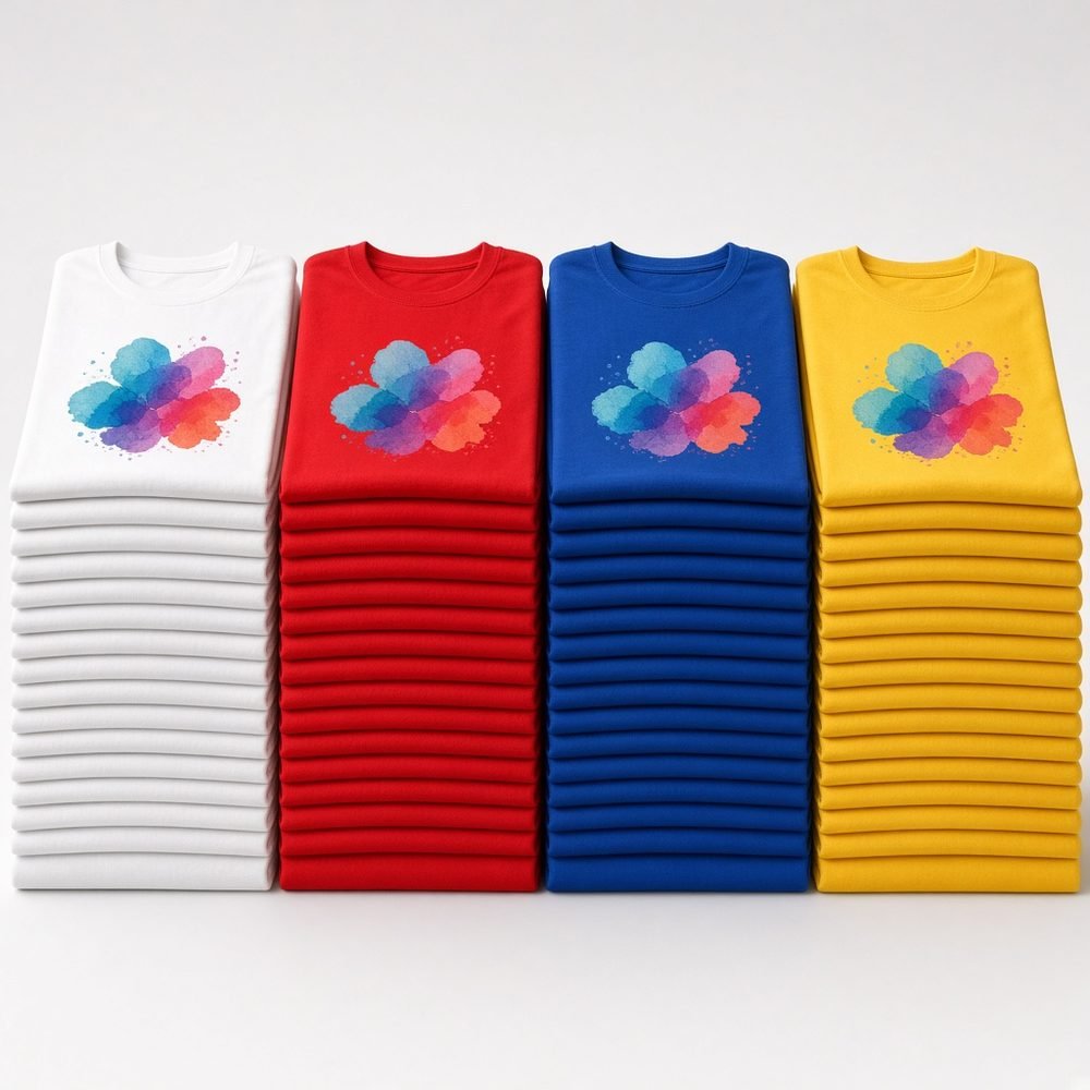 Kit 50 Camisetas Promocionais